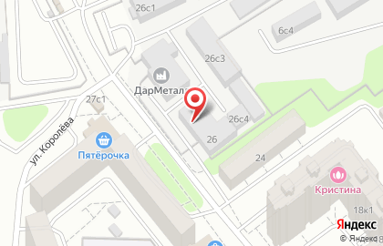 Банкомат Возрождение на Заводской улице в Красногорске на карте