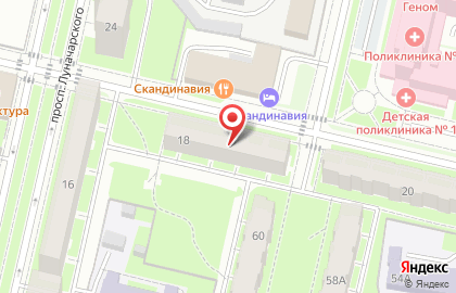 Аптека Антей в Вологде на карте