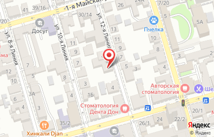Агентство недвижимости Pandora в Ростове-на-Дону на карте