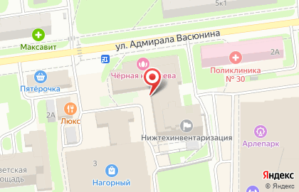 Ювелирная мастерская в Нижнем Новгороде на карте