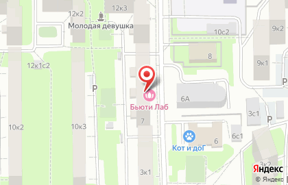 Студия красоты Beauty Lab в Дмитровском районе на карте