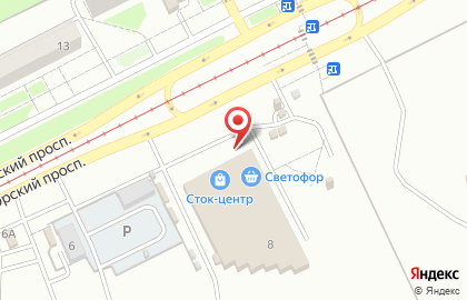 Парикмахерская Визави в Оренбурге на карте