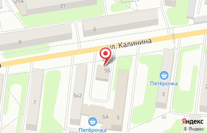 Салон красоты Константа в Краснокамске на карте