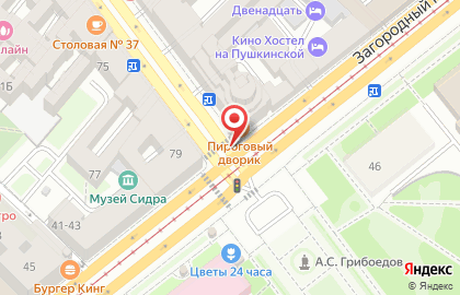 Садовый мир на карте