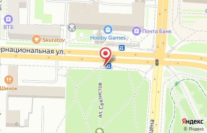 Zalesov & Skok на Интернациональной улице на карте