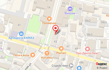 Продуктовый магазин Птица на улице Достоевского на карте