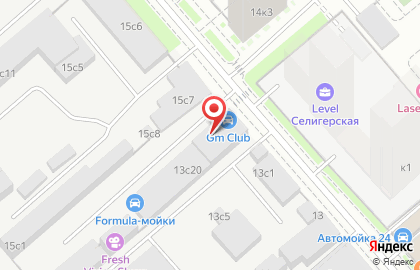 Автосервис GM Club на Дмитровке на карте
