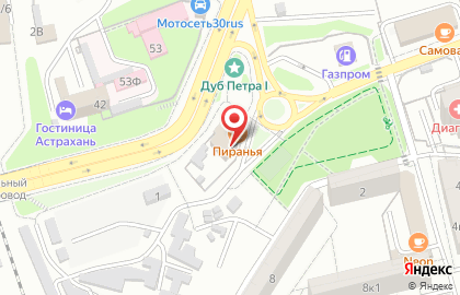 Кафе Пиранья на карте