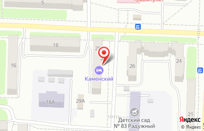 Благодар на улице Чайковского на карте