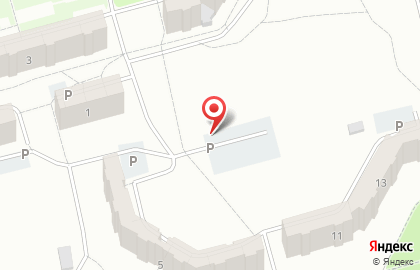 Автостоянка в Кемерово на карте