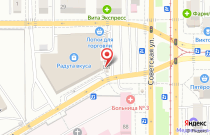 Киоск по продаже фастфудной продукции Мак Шаурма в Правобережном районе на карте