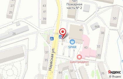 Магазин Русский хлеб в Центральном районе на карте