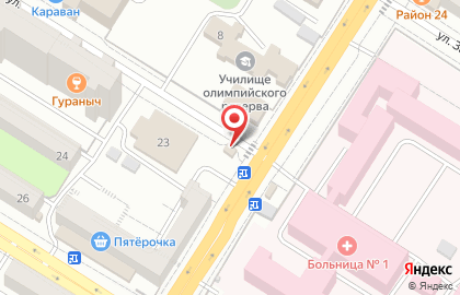 Магазин овощей и фруктов на Баргузинской улице на карте