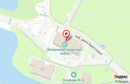 Каменноостровский театр на карте