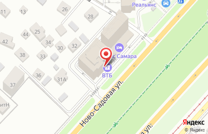 ВТБ Лизинг на Ново-Садовой улице на карте