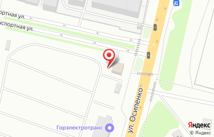 Птица на улице Осипенко на карте