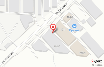 Торгово-монтажная компания АКС на улице Гагарина на карте
