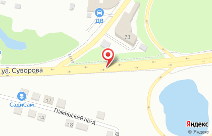 Восток Кирпич на карте