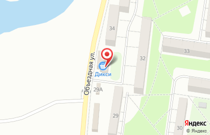 Гипермаркет Дикси в Москве на карте