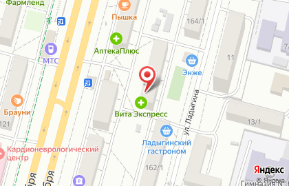 Магазин Сладкоежка на проспекте Октября на карте