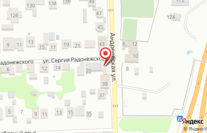 Магазин живого пива на ​Андреевской, 41 на карте