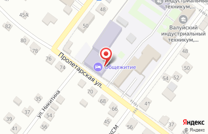 Столовая в Белгороде на карте