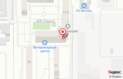 Супермаркет Вьюна на улице Сталеваров на карте