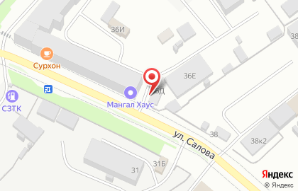 Автосервис в Санкт-Петербурге на карте