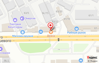 Центр запчастей и автооборудования LadaДеталь на улице Олега Кошевого на карте