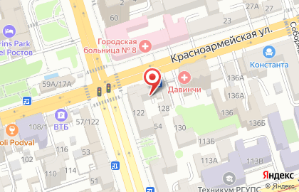 Магазин НОЖИ-ПОСУДА на Красноармейской улице на карте