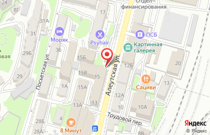 ООО КБ Европейский Экспресс на Алеутской улице на карте