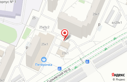 Студия красоты l & s в Южном Орехово-Борисово на карте