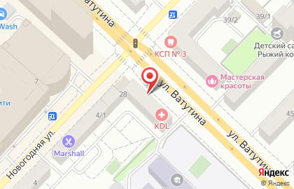 Магазин-пекарня Золотой колос на площади Карла Маркса на карте