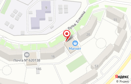 Семь ключей в Октябрьском районе на карте