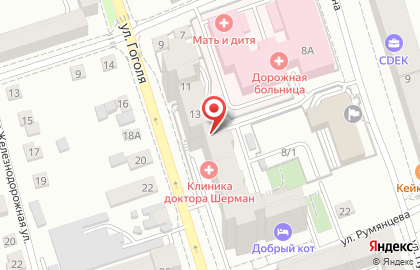 Салон Арт Beauty Холдинг в Свердловском районе на карте