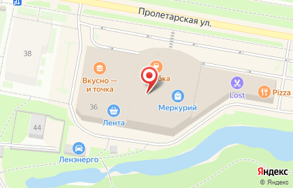 Магазин сувениров и табачных изделий tabakpodarki на Пролетарской улице на карте