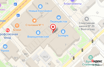 Фирменный цветочный магазин Своя Роза на Рабоче-Крестьянской улице на карте