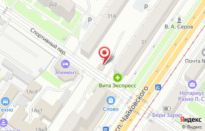 Продуктовый магазин в Твери на карте