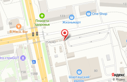 Магазин фруктов и овощей в Октябрьском районе на карте