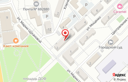 Алкомаркет Дилан в городе Фокино на карте