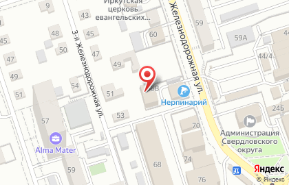Строительно-риэлторская компания Красная Площадь на 2-ой Железнодорожной улице на карте