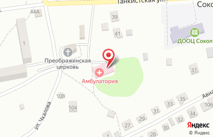 Амбулатория, р.п. Соколовый на карте
