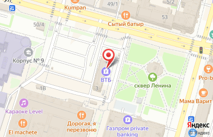 ОАО Первобанк на Верхнеторговой площади на карте
