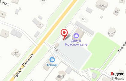 Автостоянка в Санкт-Петербурге на карте
