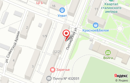 Магазин Градус на Пионерской улице на карте