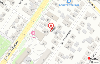 Спутник Граффити Оренбург на проспекте Победы на карте