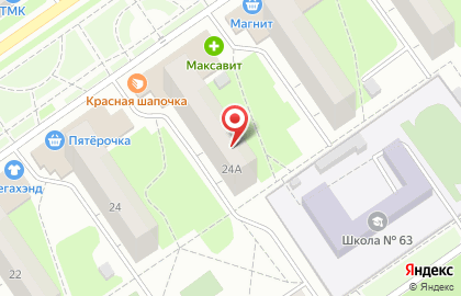 БЕГЕМОТиК на улице Дьяконова на карте