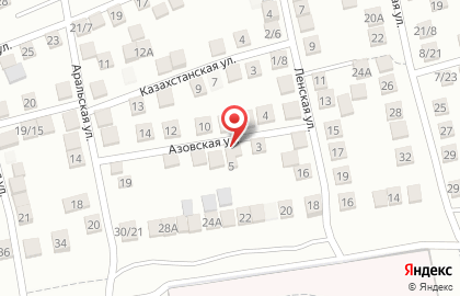Агентство недвижимости Мой Город на Азовской улице на карте