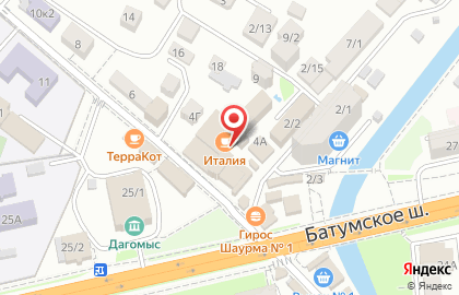 Телекоммуникационная компания Твинтел юг на улице Гайдара на карте