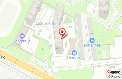 Парикмахерская Лохматая ворона на Юбилейной улице на карте